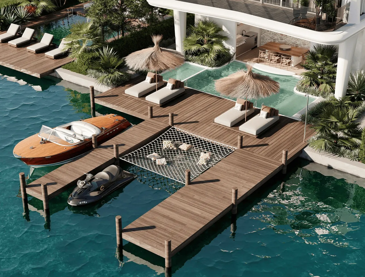 Miami Beach Villa interior by TIMROOM — view 5