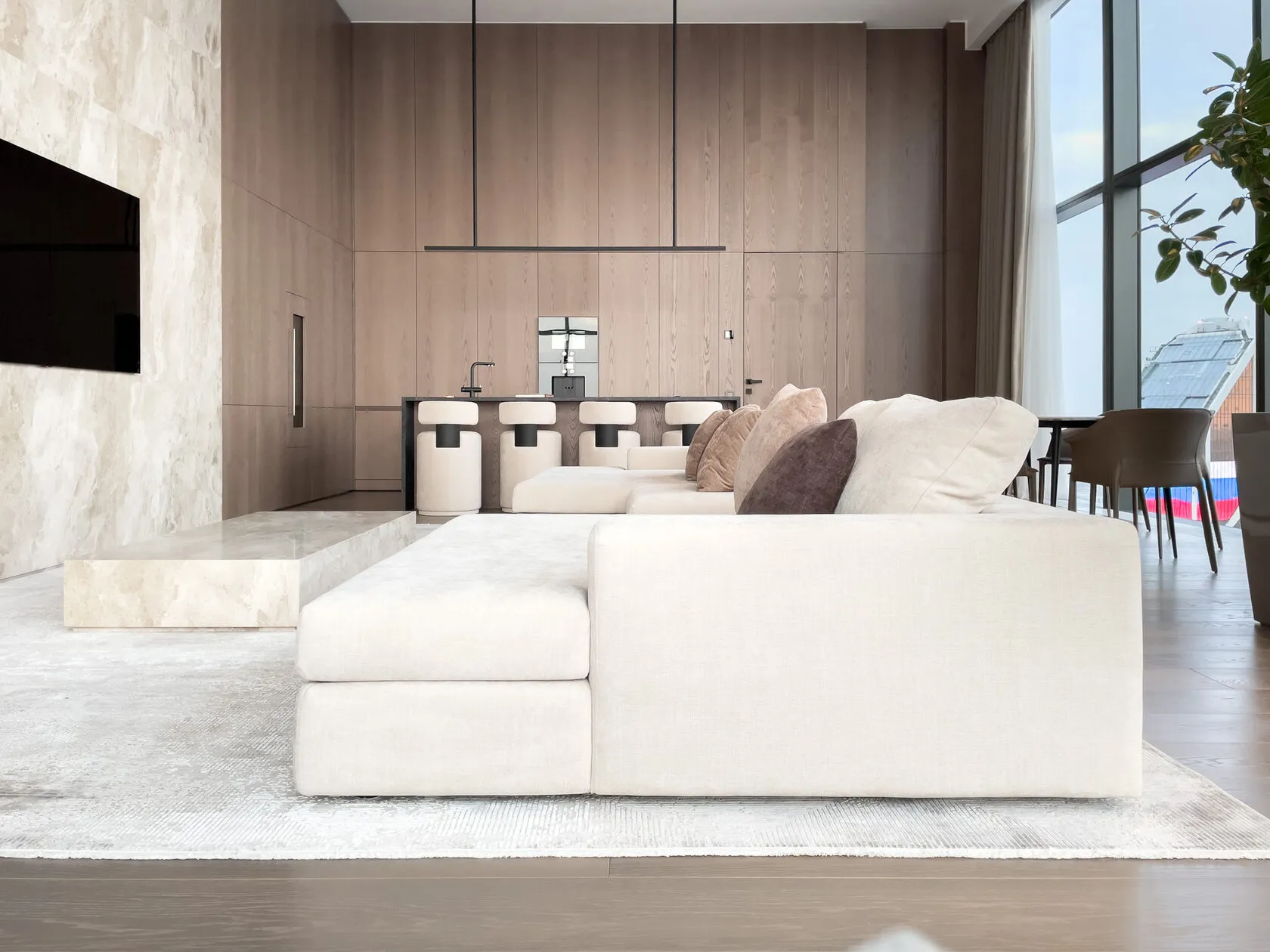 Moscow City interior by TIMROOM — view 2
